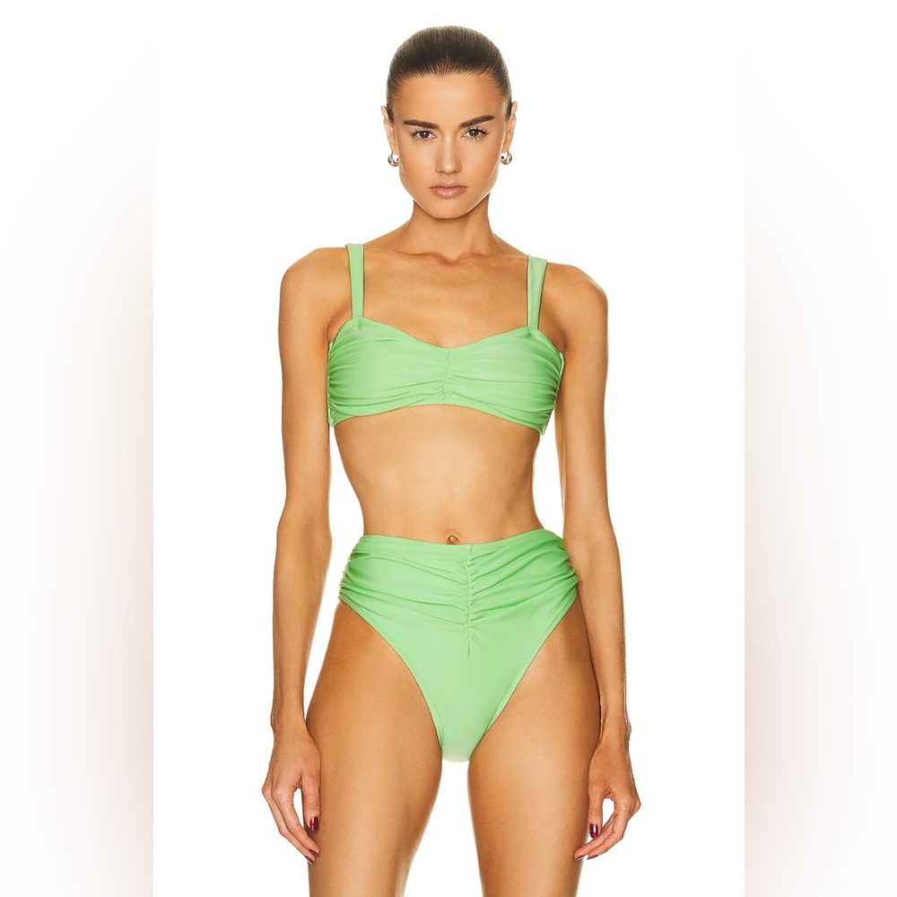 Shani Shemer Green Bikini Set